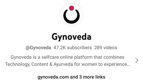 Gynoveda Review Videos on YouTube Channel