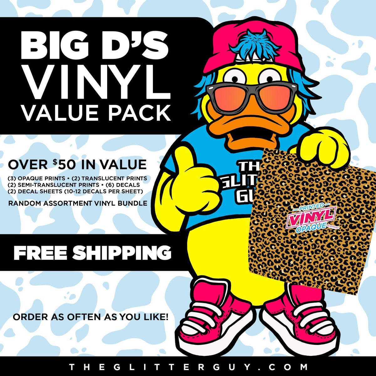Big D's Value Pack The Glitter Guy
