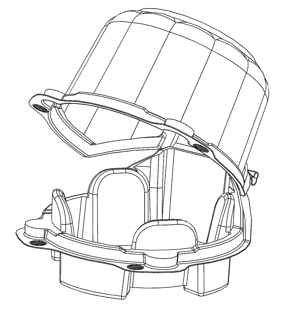 Inline SLP52 2-Cup Muffin Cupcake Container 500/CS –