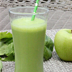 BATIDO DE MANZANA Y ESPINACA ANTIOXIDANTE