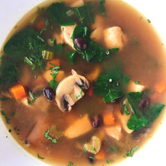 SOPA DE POLLO DETOX