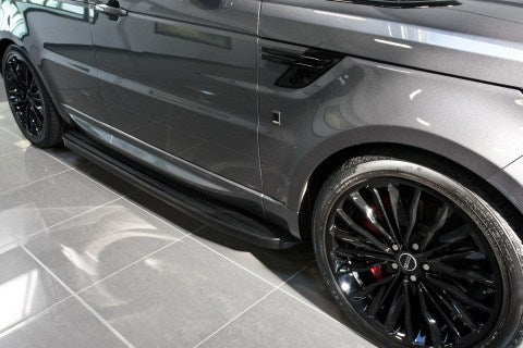 range rover with steps