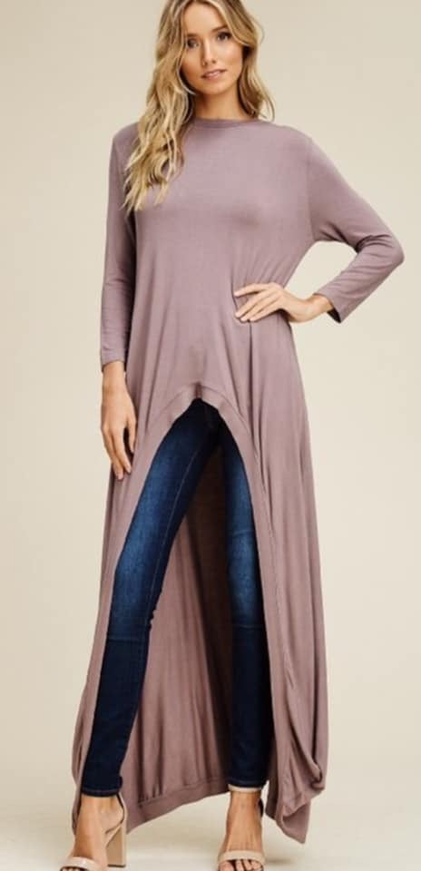 high low tunic tops