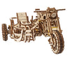 Ugears Motorcycle Scrambler with Sidecar Video and PDF Instructions