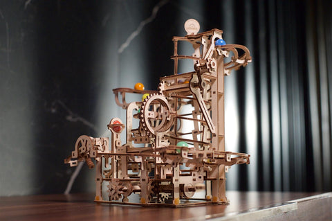 UGears Marble Run Spiral Hoist