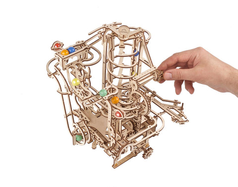 UGears Marble Run Spiral Hoist