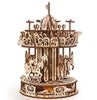 Ugears Carousel Assembly video and PDF Instructions