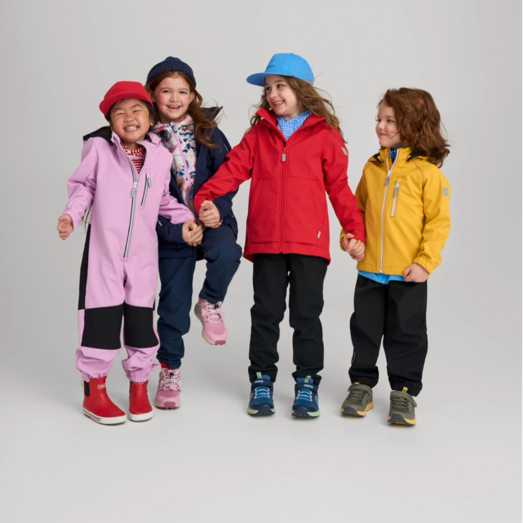 Reima Chaqueta Impermeable Niño - Lampi - rose blush 1120