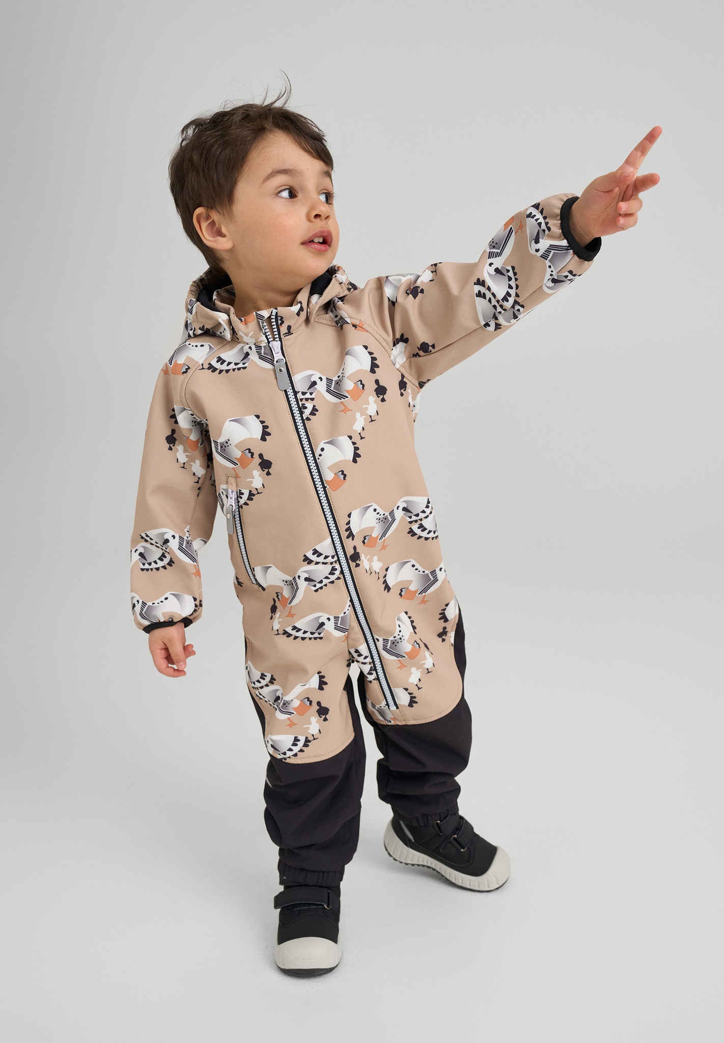 Bebone Hooded Fleece Romper for Baby Girls Boys Cartoon Animal Fox Jumpsuit  (0-3M, Orange) : Amazon.in: Clothing & Accessories