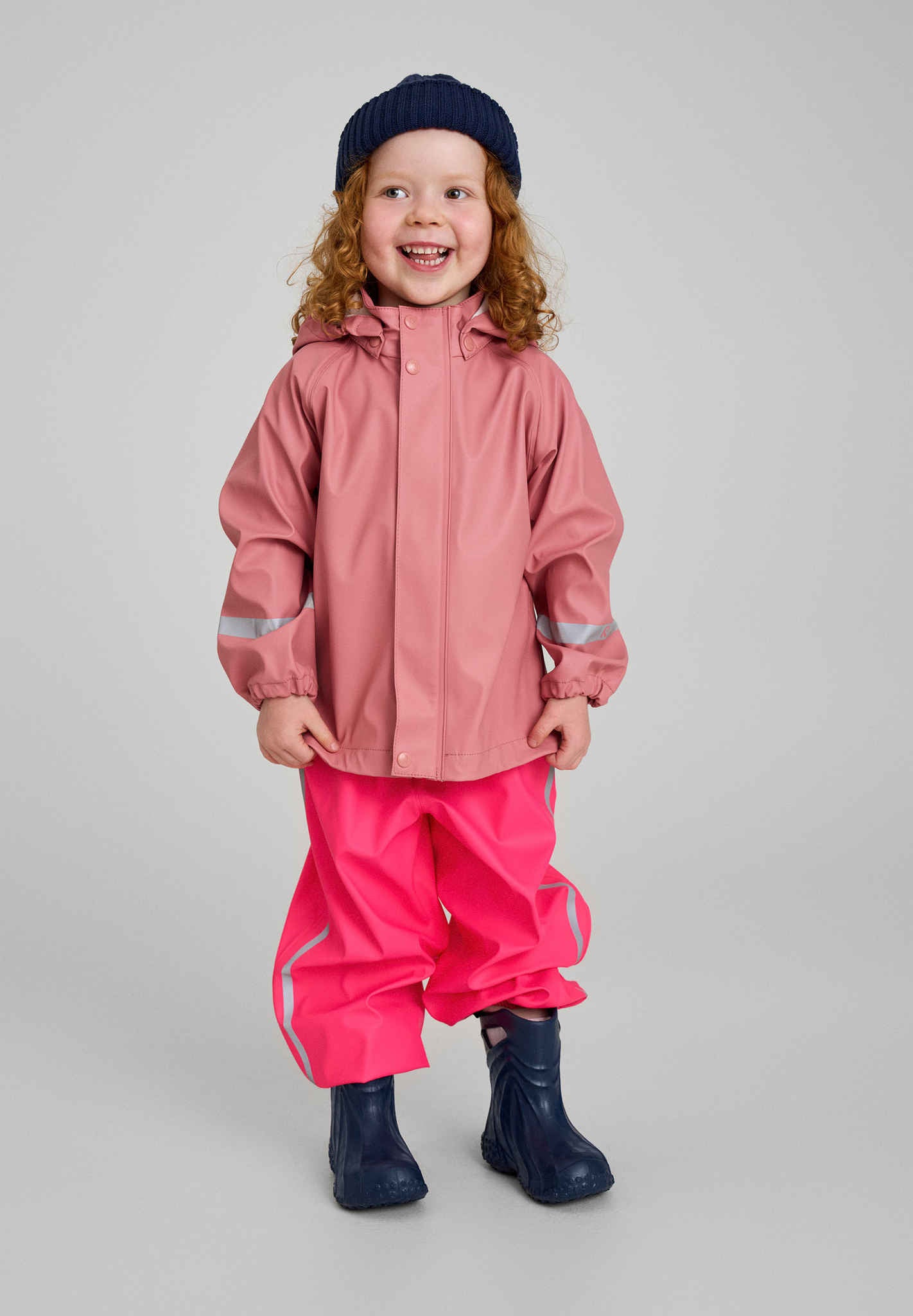 Reima Lampi - Waterproof Rubber Rain Jacket