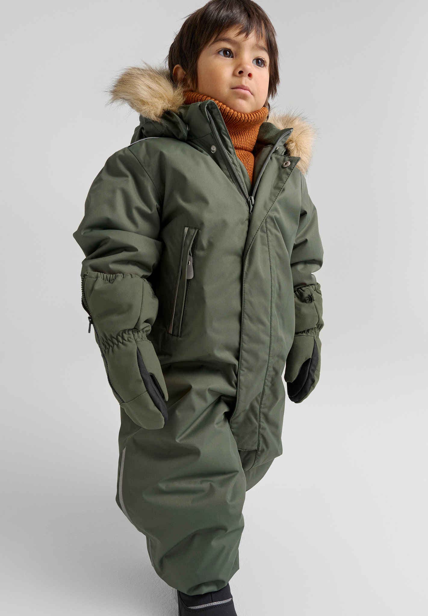 2-Piece Snowsuit With Bonus Hat & Neck Warmer