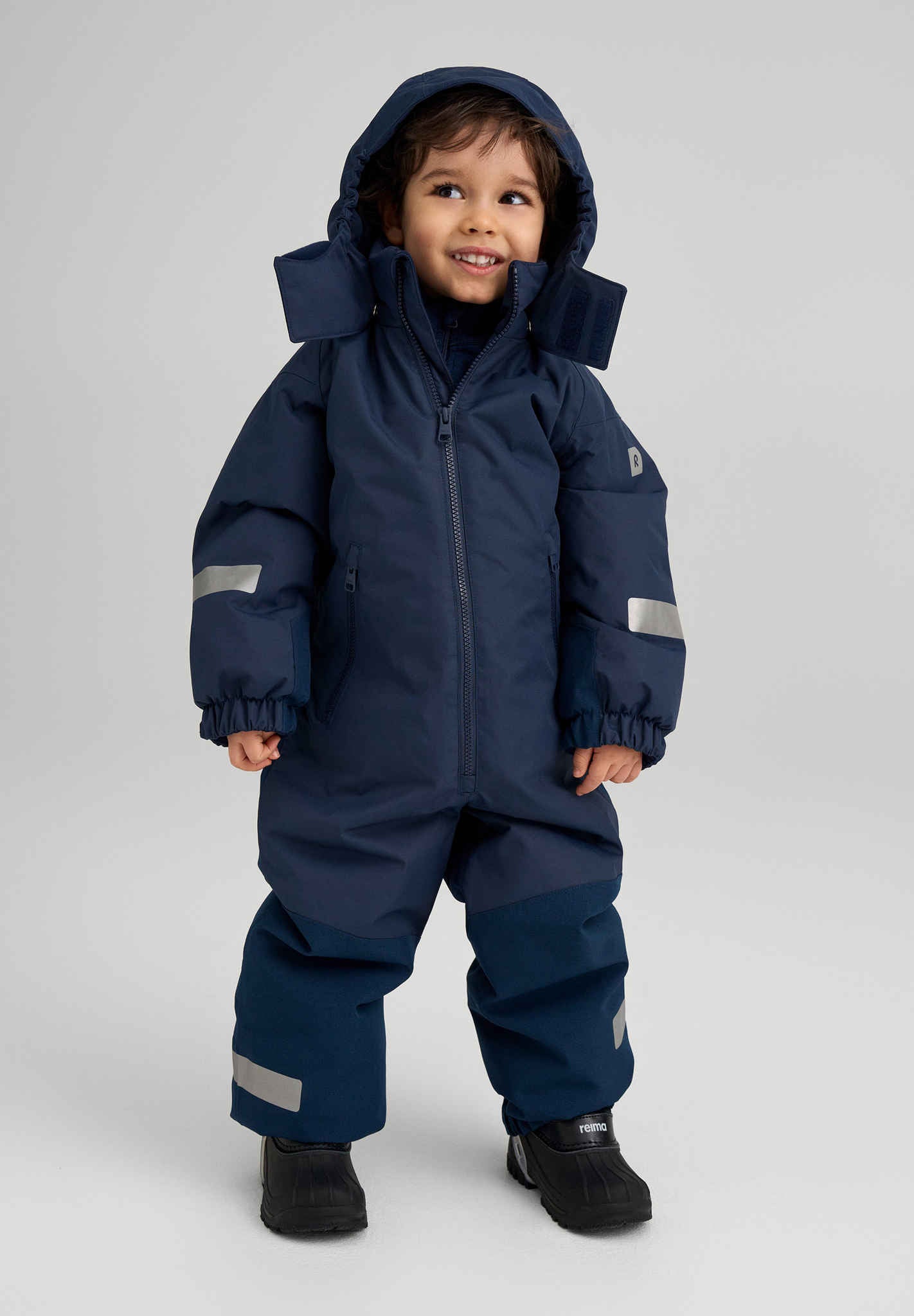 Reima Down Overall Tilkkanen Autumn Orange Combinaisons ski enfant