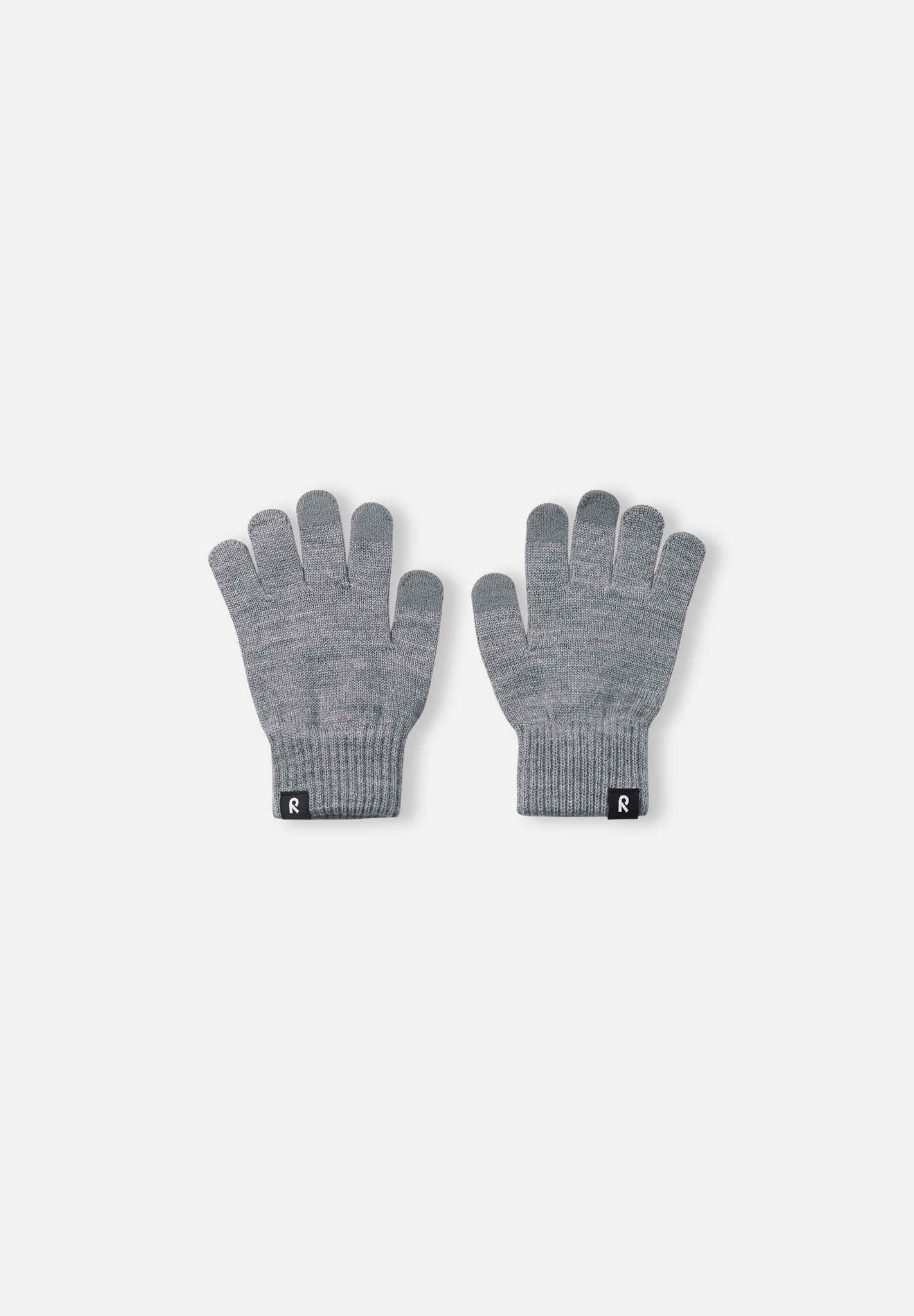 Reima Wool Blend Knitted Gloves - Rimo Grey
