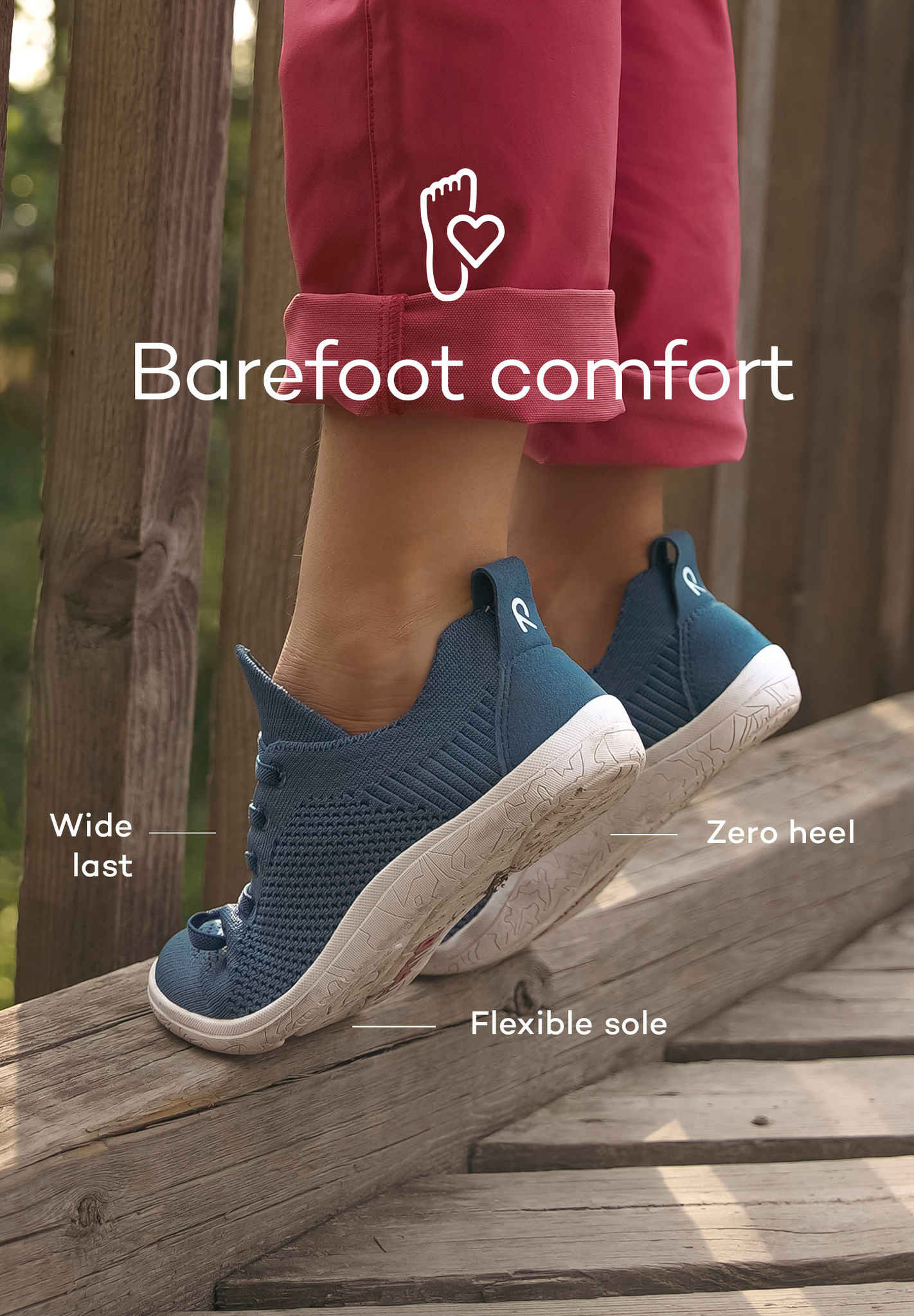 Reima Lightweight Breathable Barefoot Shoes - Astelu