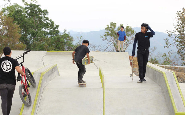 Skatepark in Mizoram India