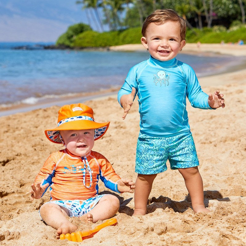 Good sun protection habits should start early.