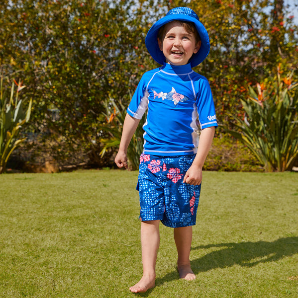 Boy's UV Protection Swim Shirt UPF 50 | UV Skinz®