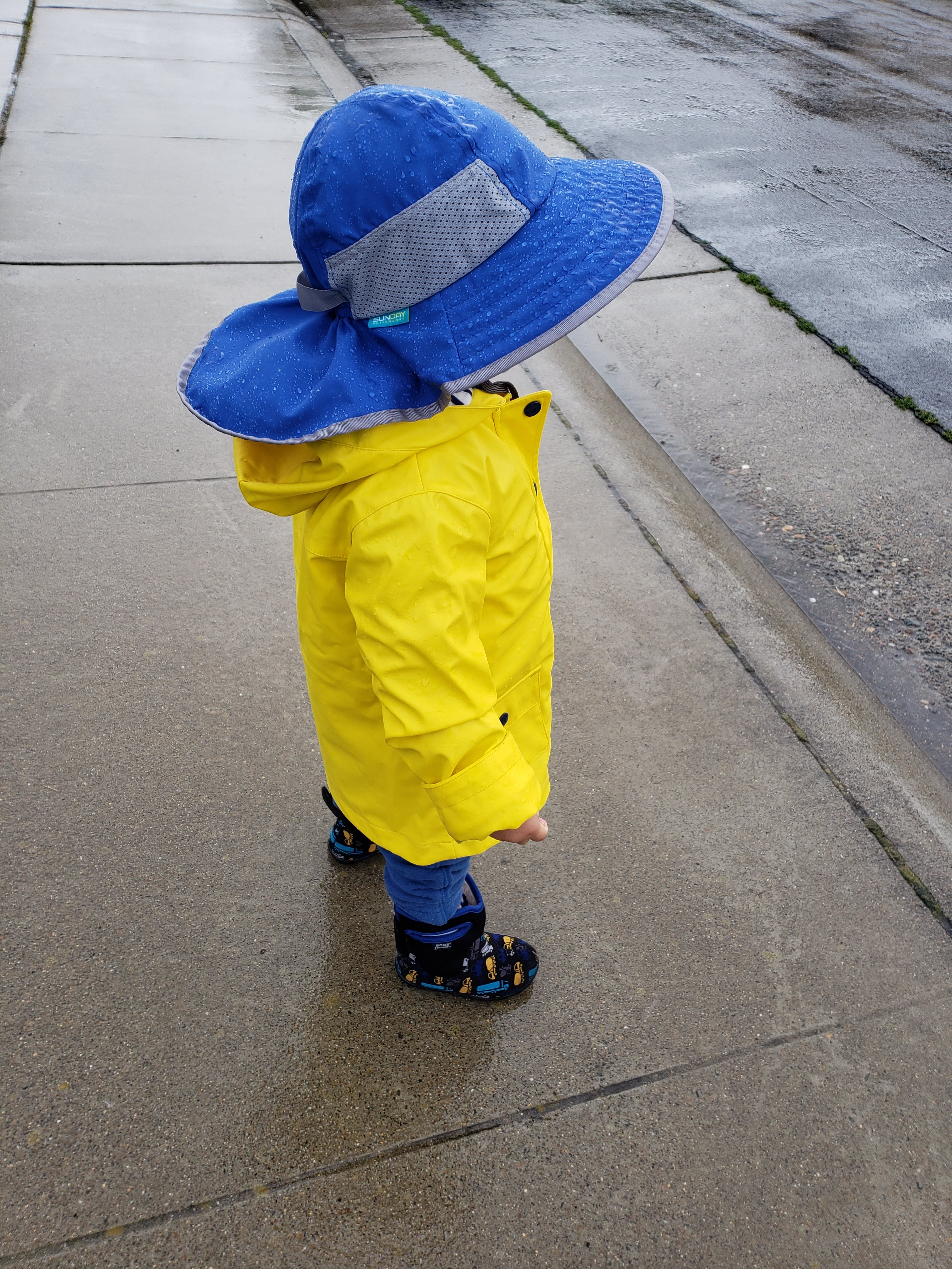 Kids Play Sun Hat Customer Photo