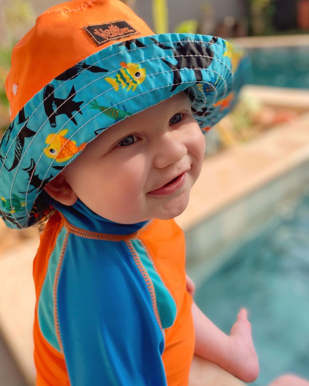 Bucket Sun Hat with Chin Ties (Babies & Kids)