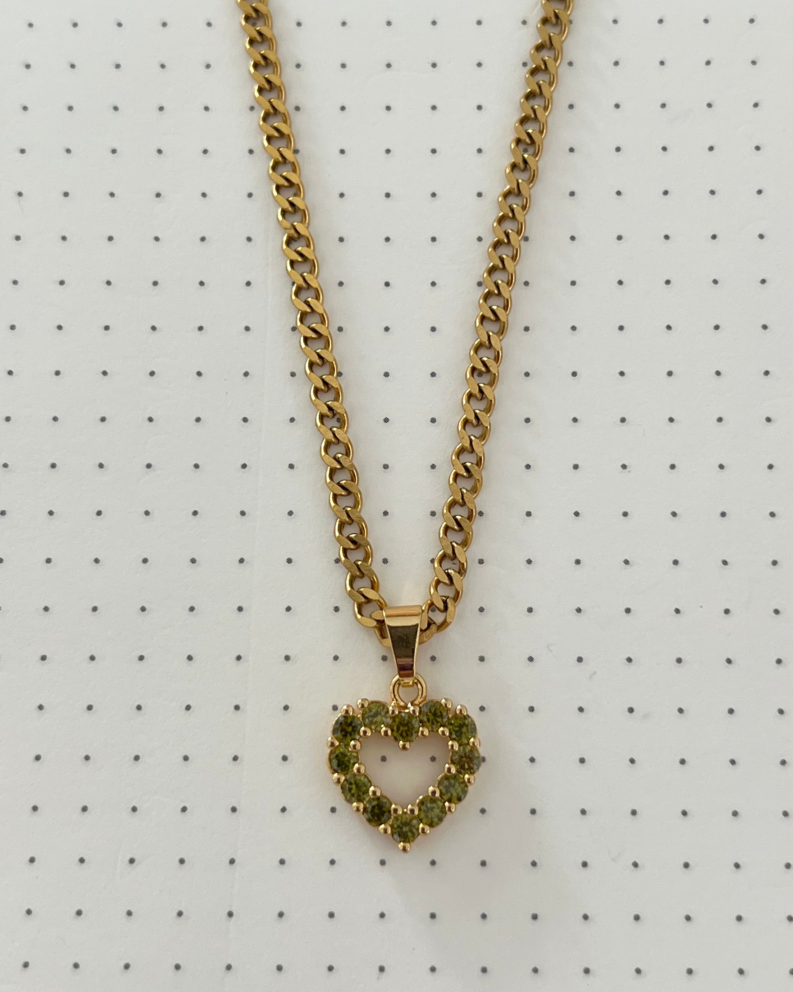 Stone Heart necklace