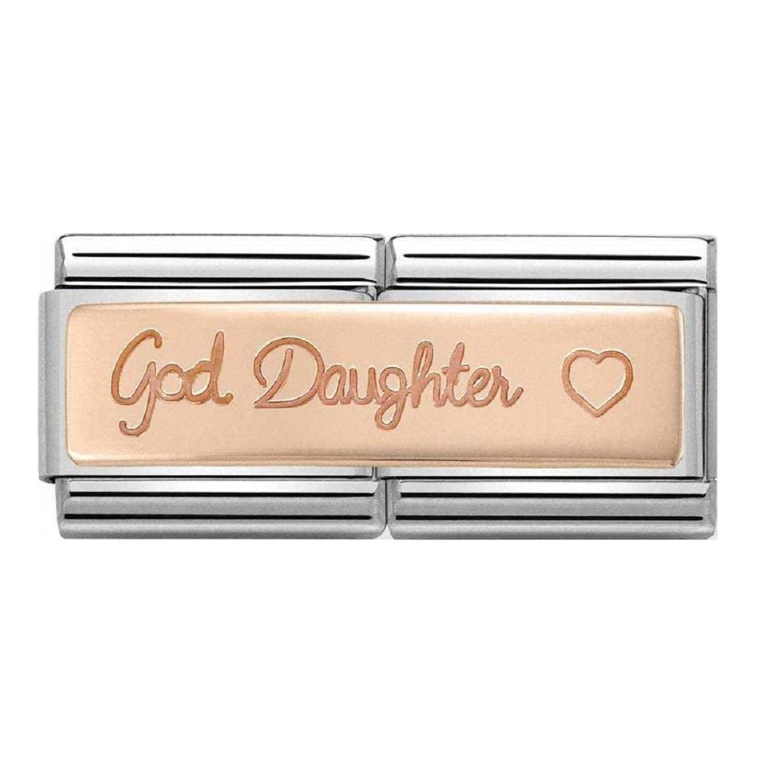 rose gold daughter nomination charm