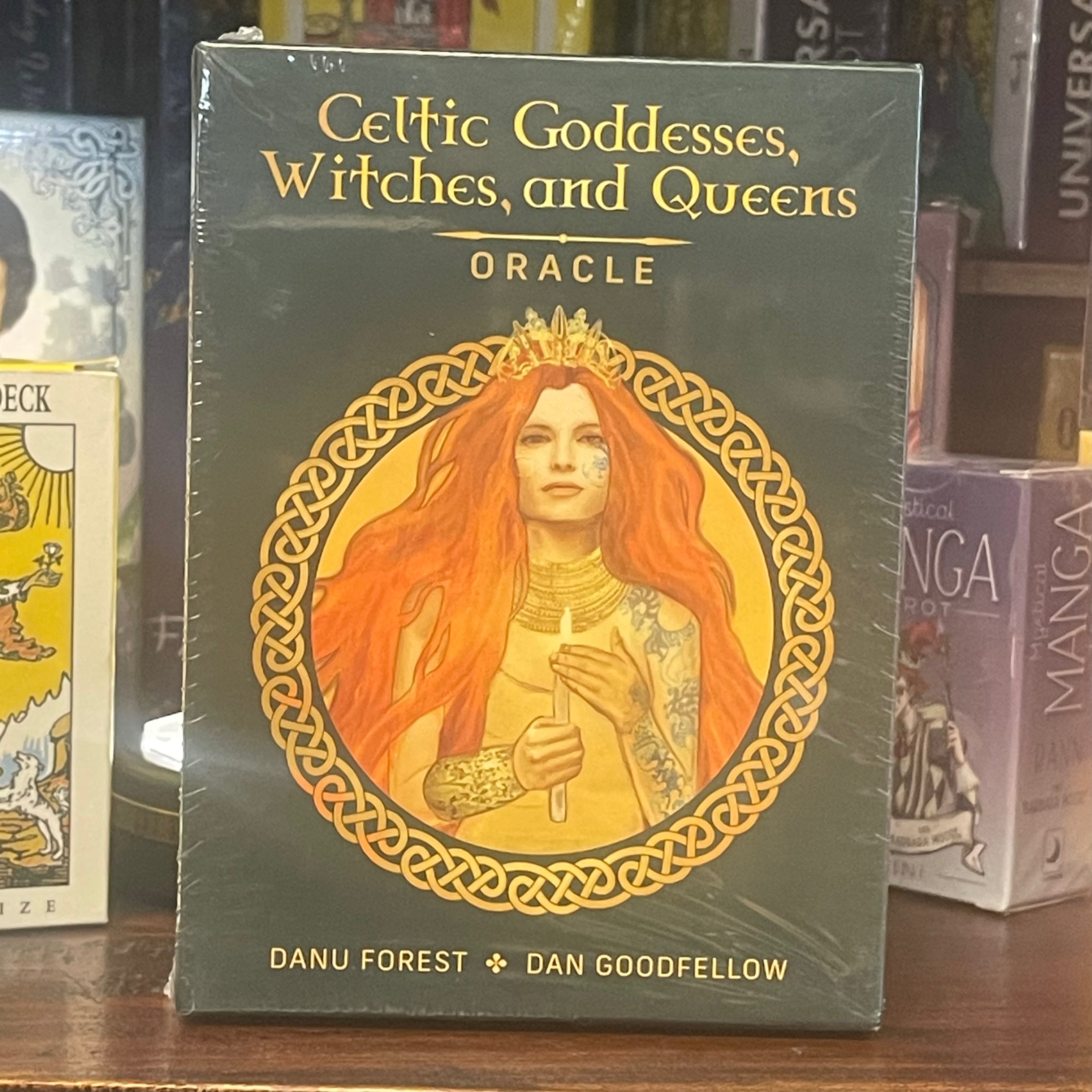 Celtic Goddesses, Witches, and Queens Oracle Deck & Guide Book