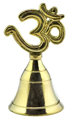 Om Brass Bell  3.5 inch
