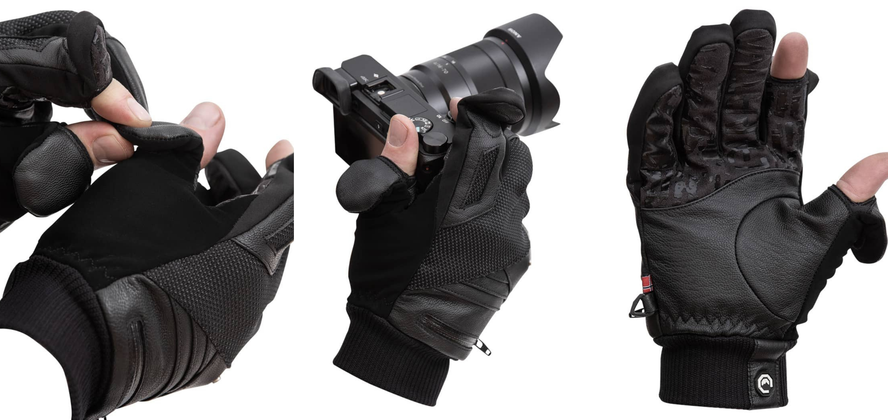 The guardian photography glove for photojournalists