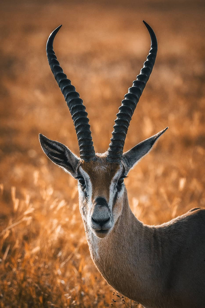 Antelope in Africa di Simon Markhof con valleret fotografie guanti