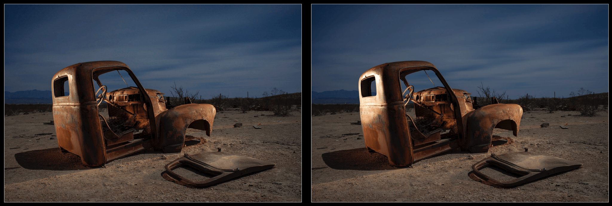 Dilapidated truck