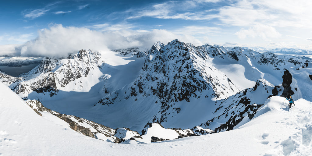 Winter -Panorama -Bild 