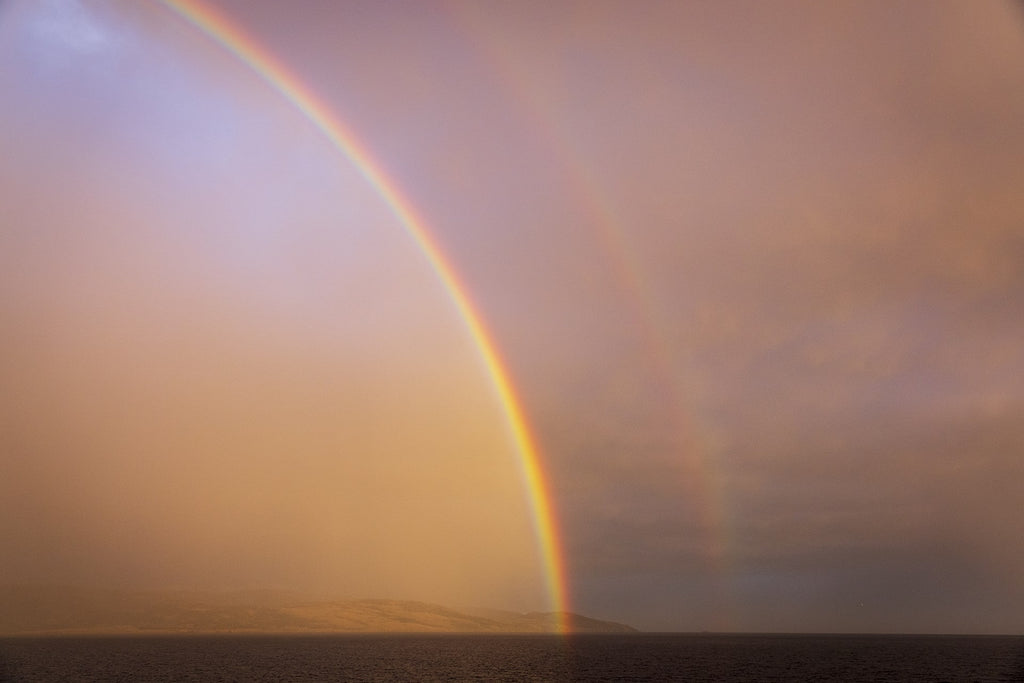 Double rainbow Beagle channel