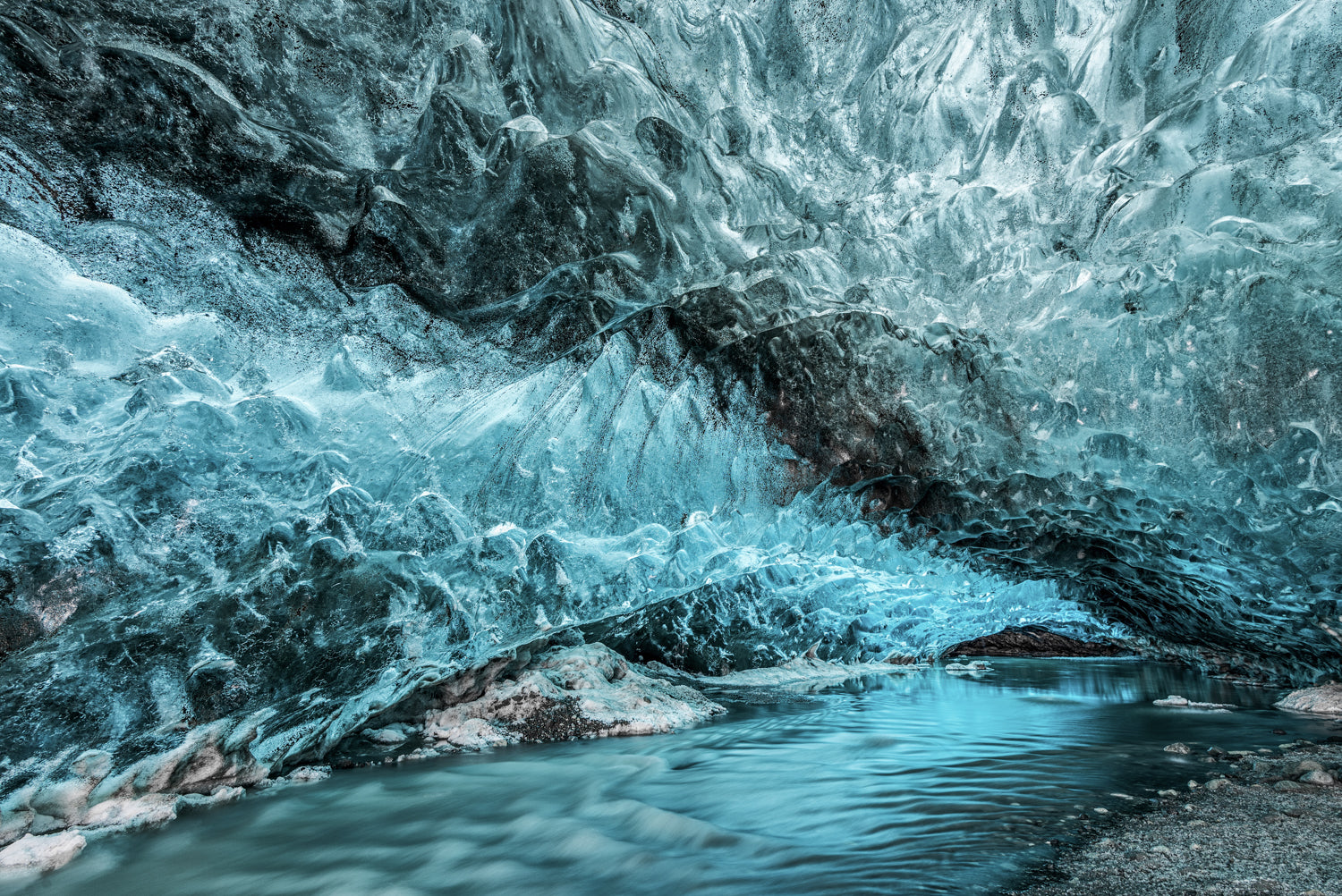 ice formations in iceland