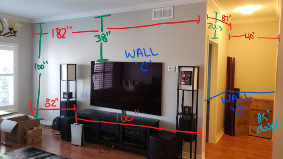 Custom Full House Catification Project - Wall CD sketch