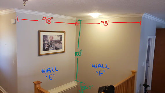 Custom Full House Catification Project - Wall EF sketch