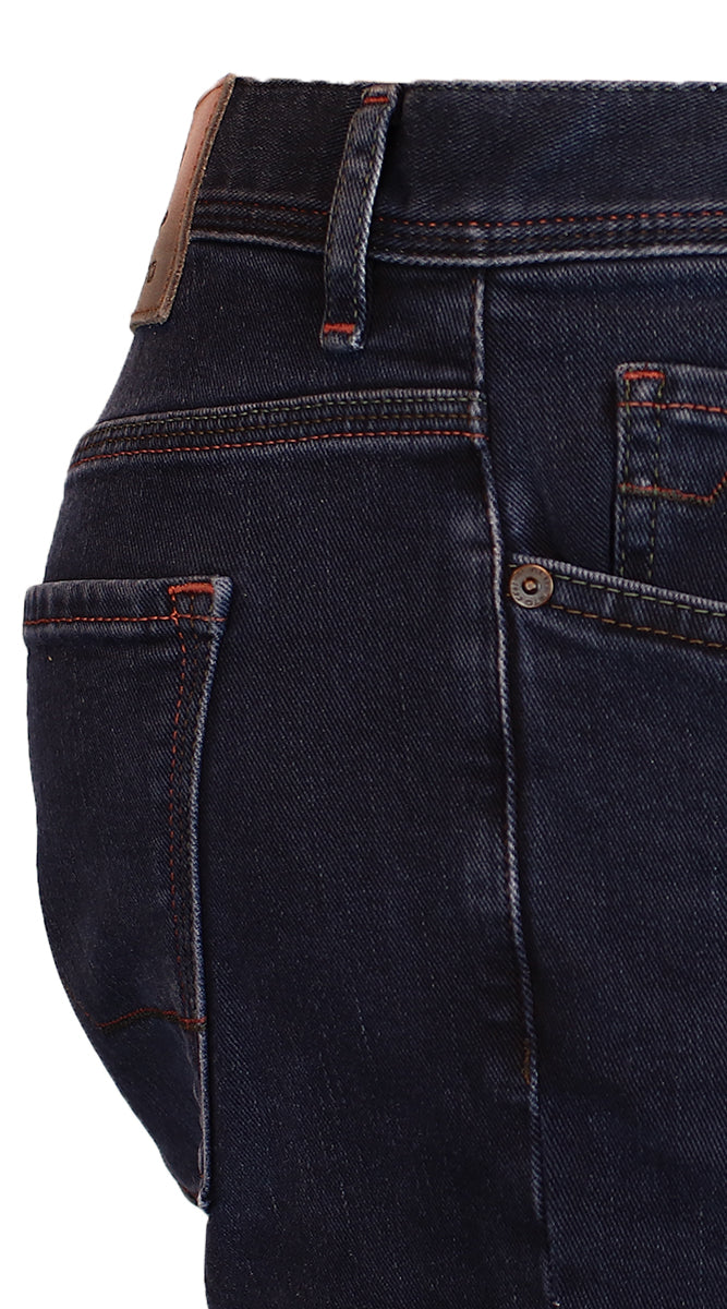 PIPE SUPERFIT DUAL FX SOFT HAND DENIM DARK INDIGO