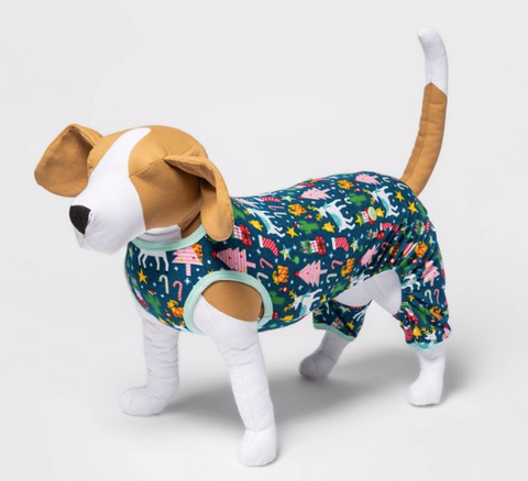 10 Christmas Pajamas Your Dog Needs This Year christmas plush dog toys patchwork pet dog blog christmas target