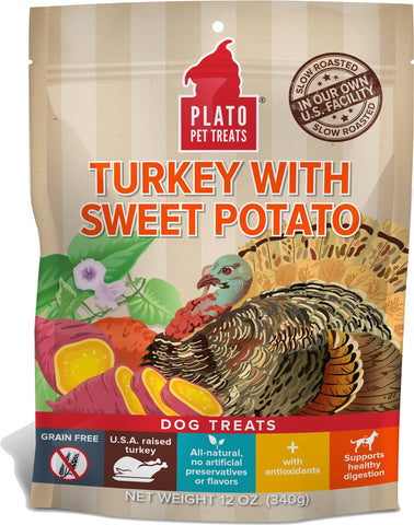 Fall gift guide for dog lovers plato turkey and cranberry dog treats patchwork pet dog blog