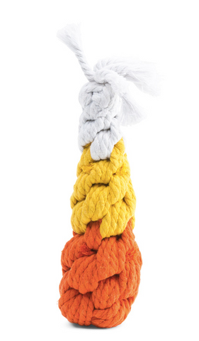 Patchwork Pet dog blog fall gift guide for the dog lovers Candy corn rope dog toy harry barker