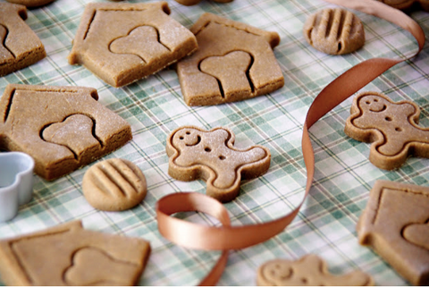 Baking With Gingerbread - Boo and Lu