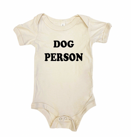 dog person baby onesie