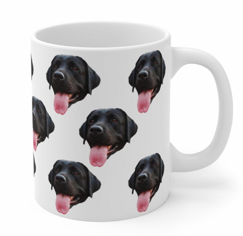 custom dog mug