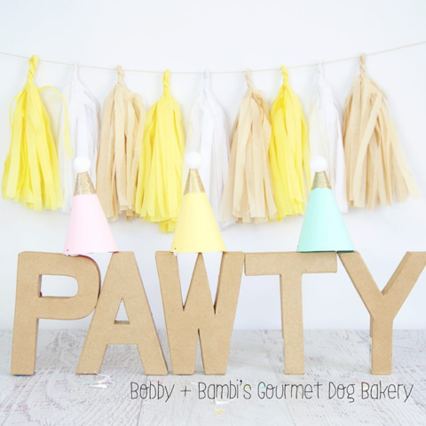 Bobby and Bambis Dog Birthday Party Decor Packages