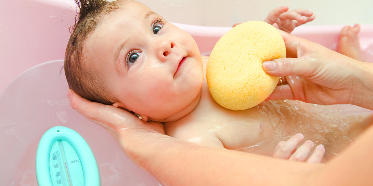 Baby Bath Tips - Warm Temperature and Close Supervision 