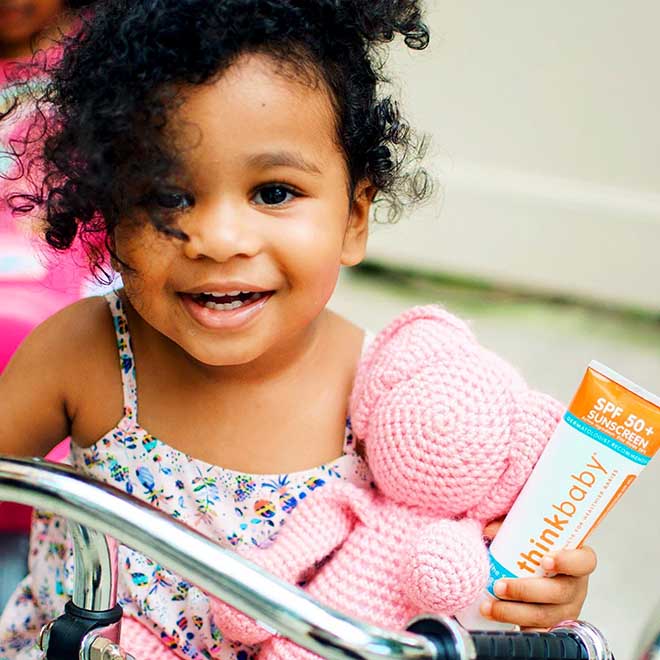 Non-Toxic Sunscreen for Darker Skin Tone Babies