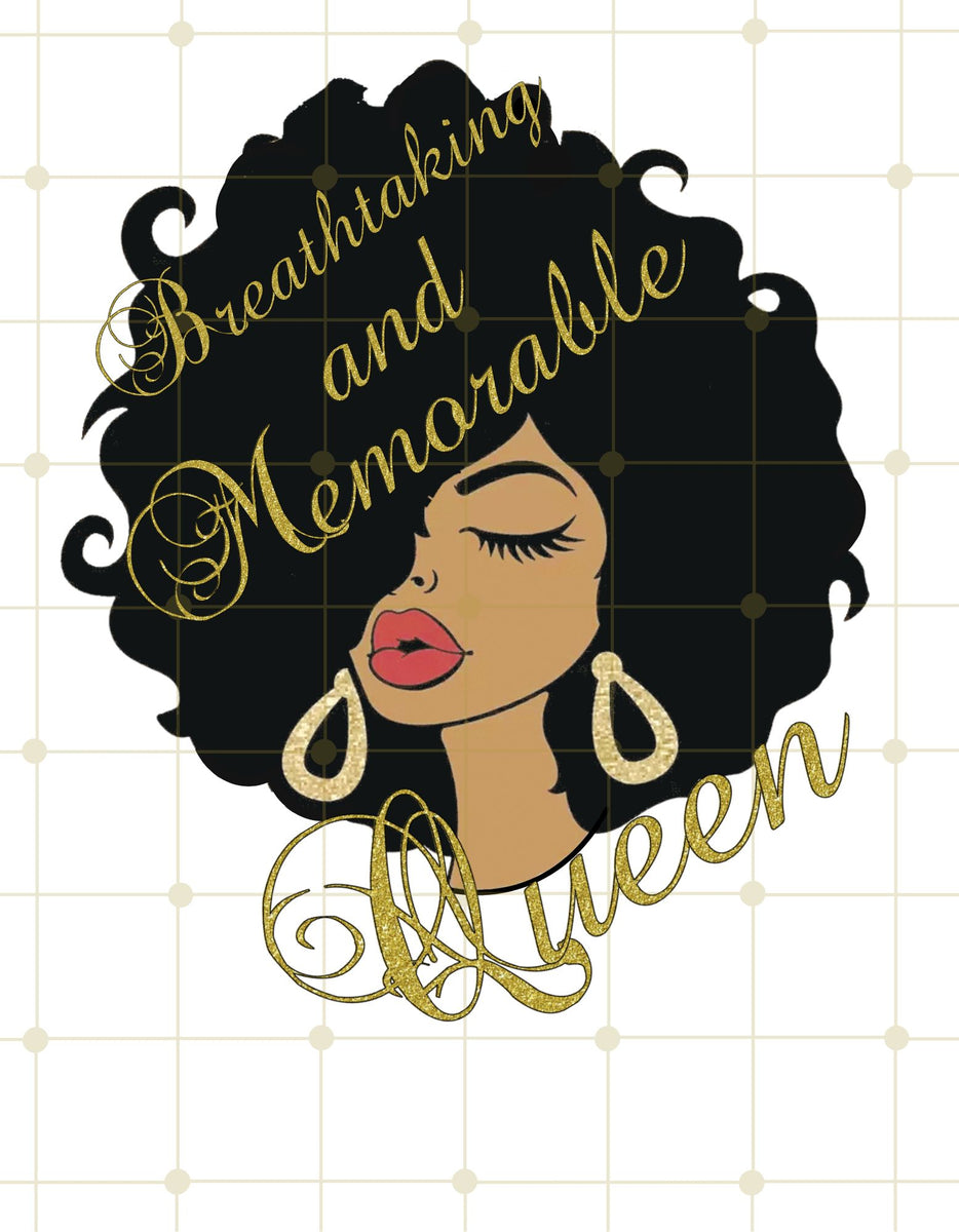 Afro Queen| Afro Girl| Breathtaking and Memorable Queen| Printable Iro