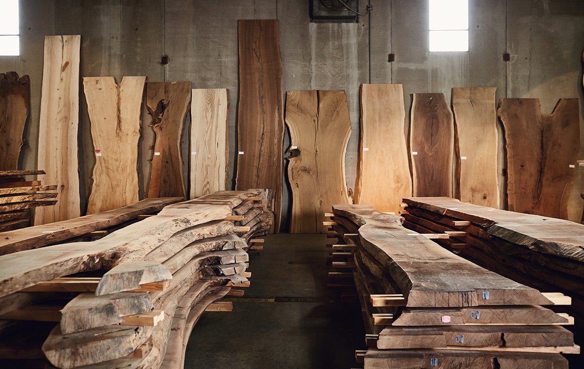 Colorado Elm Live Edge Slab (89