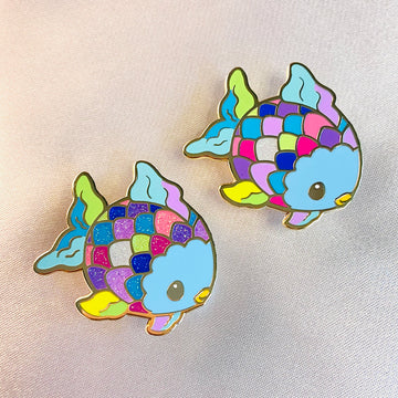 My Rainbow Fish Glitter Stickers [Book]