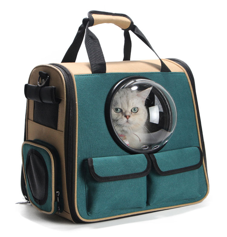 spaceship cat carrier