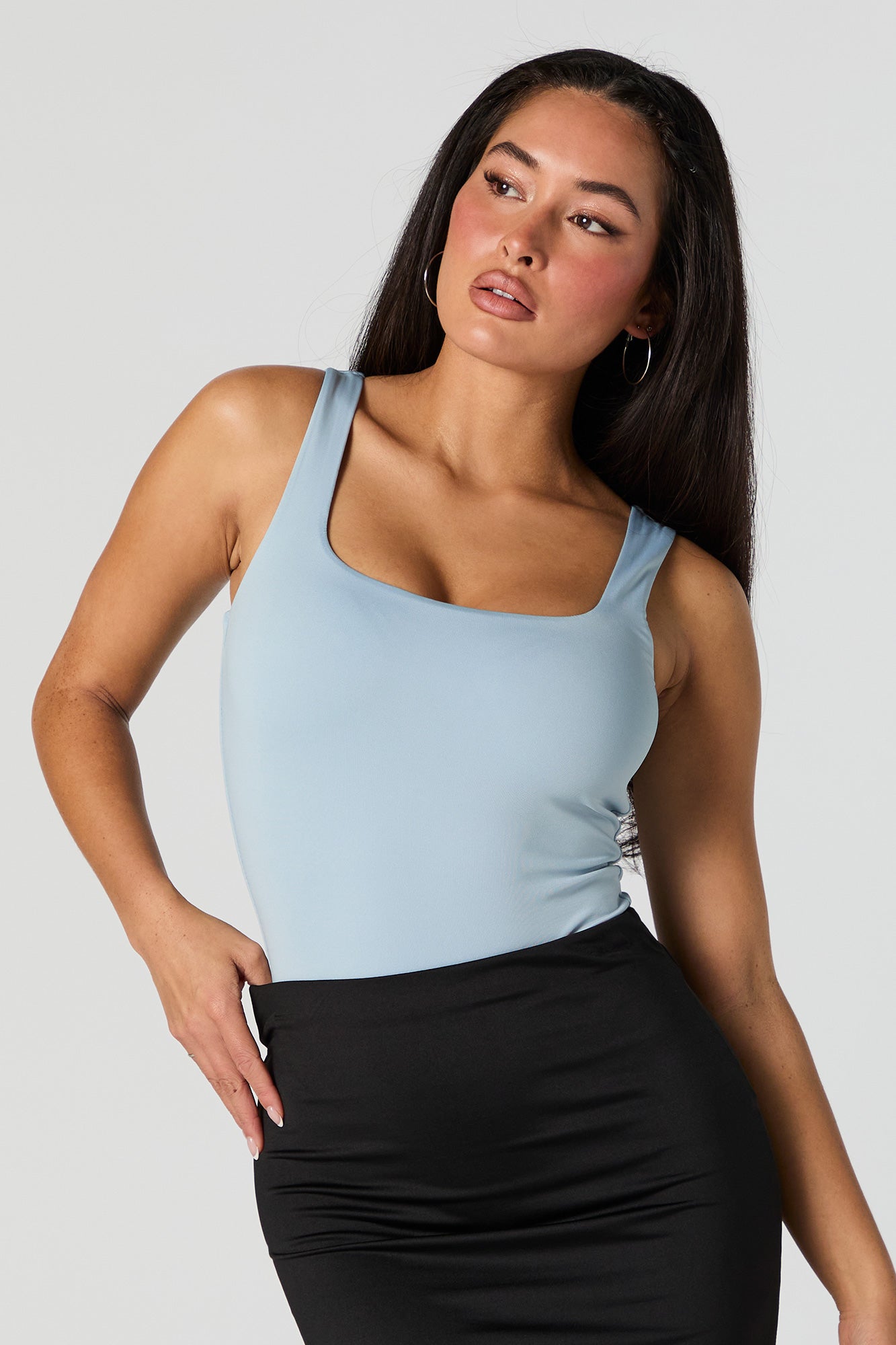 Contour CONTOUR SQUARENECK WAIST TANK